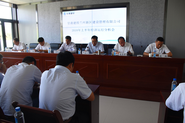 新區(qū)公司召開上半年經(jīng)濟(jì)運(yùn)行分析會(huì)